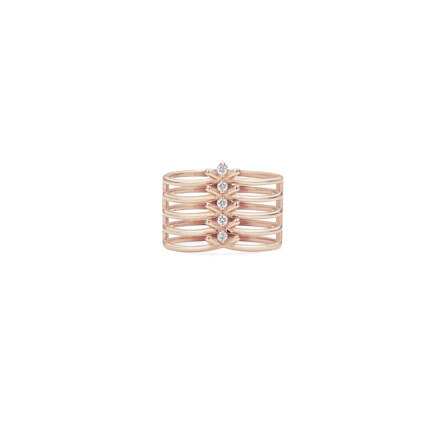 Anello 'Spinae' 5 elementi